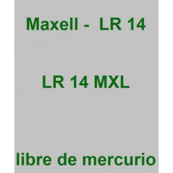 PILA MAXELL       LR14-B2